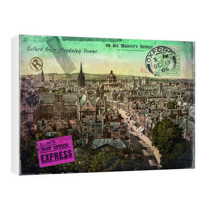 Oxford from the Magdalen Tower 60cm x 80cm Canvas