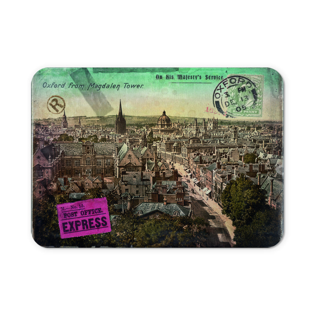 Oxford from the Magdalen Tower Mouse Mat