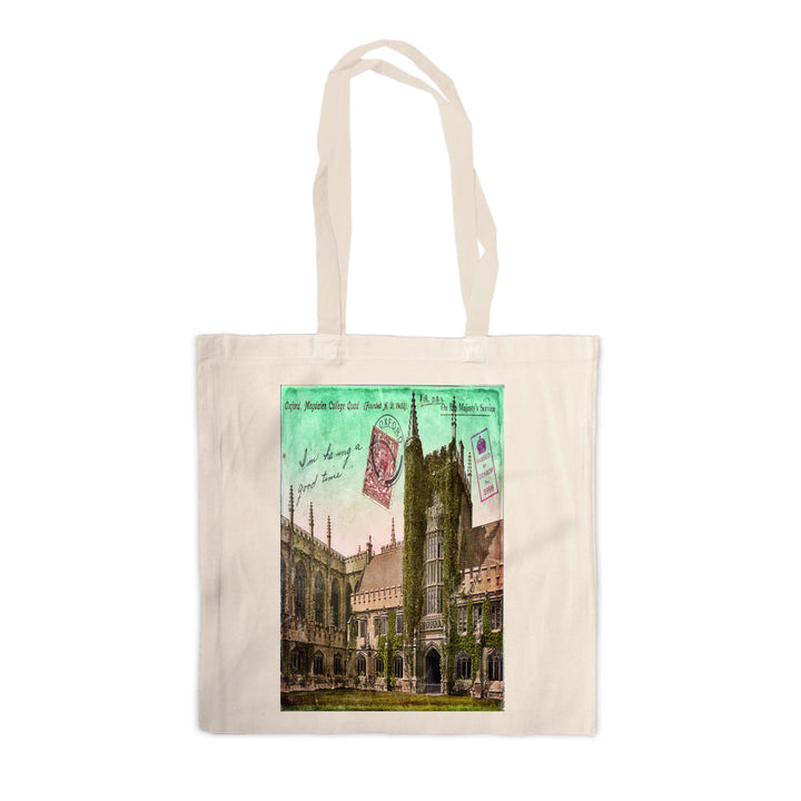 Magdalen College, Oxford Canvas Tote Bag