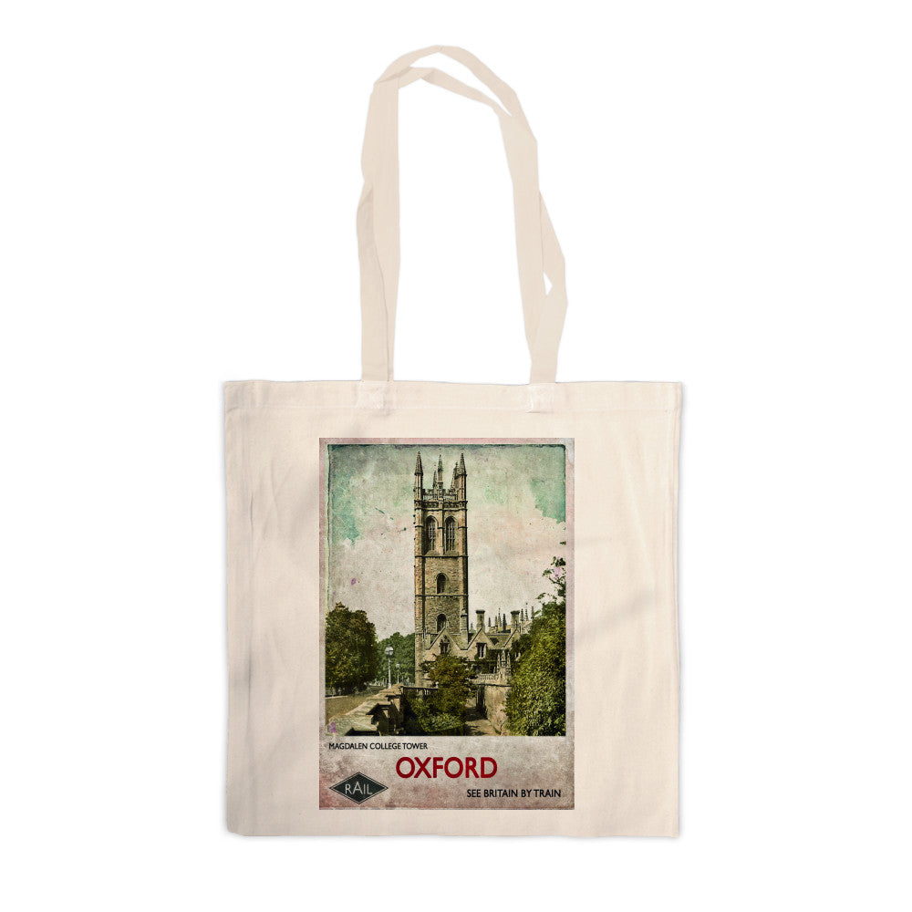 Magdalen College Tower, Oxford Canvas Tote Bag