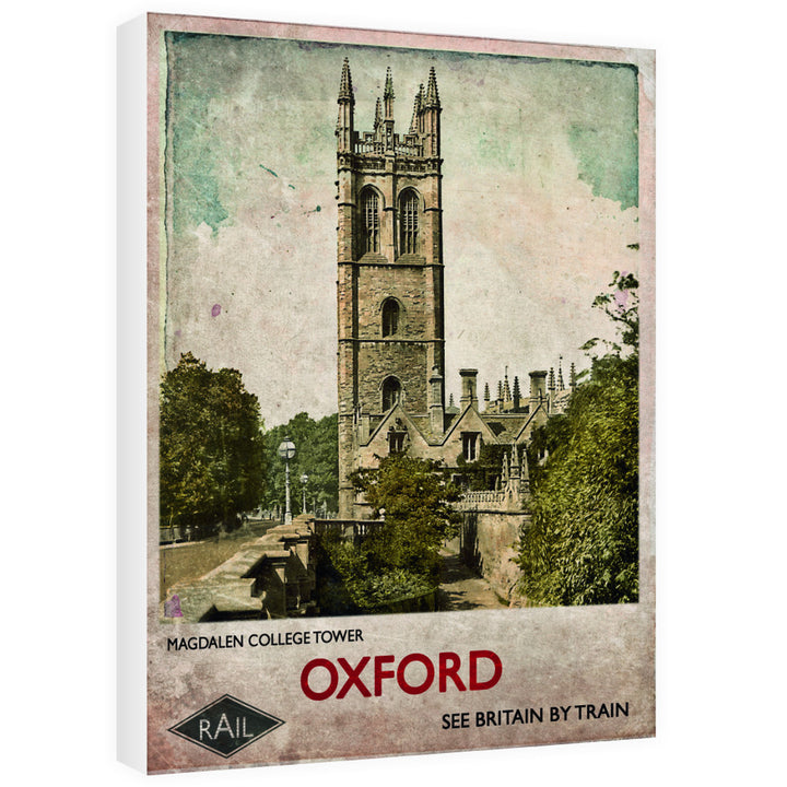 Magdalen College Tower, Oxford 60cm x 80cm Canvas