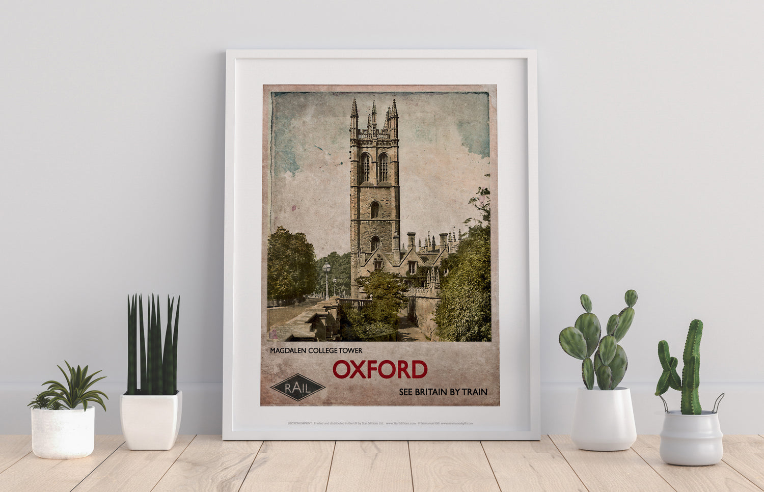 Magdalen College Tower, Oxford - Art Print