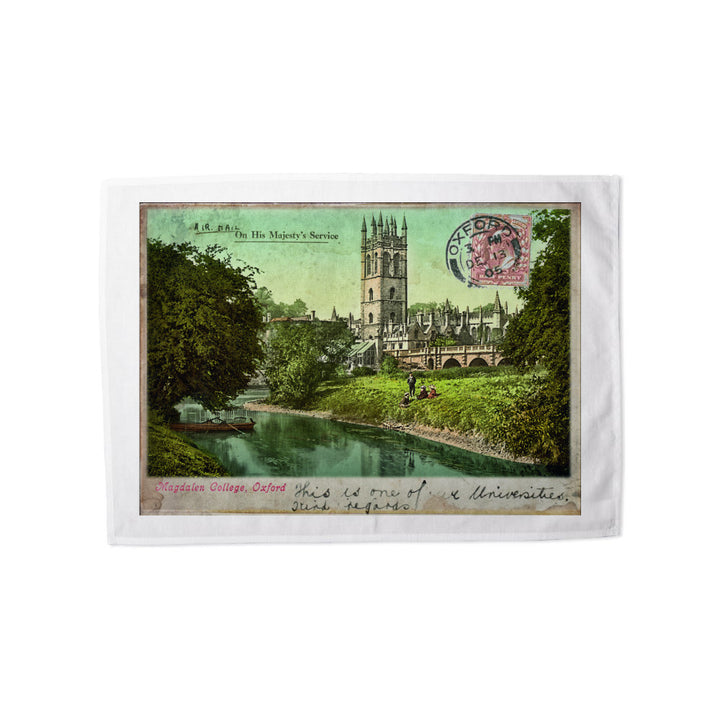 Magdalen College, Oxford Tea Towel
