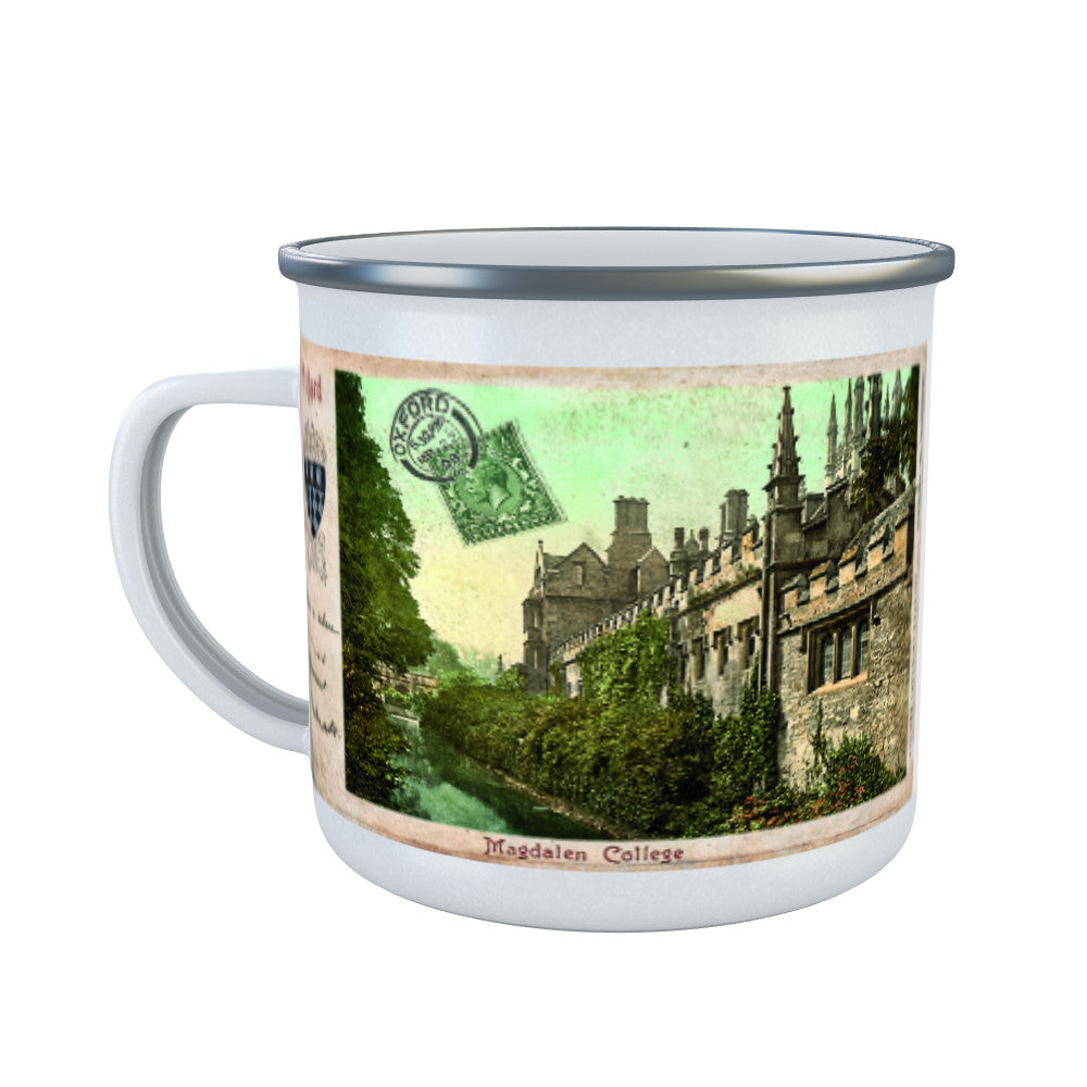 Magdalen College, Oxford Enamel Mug