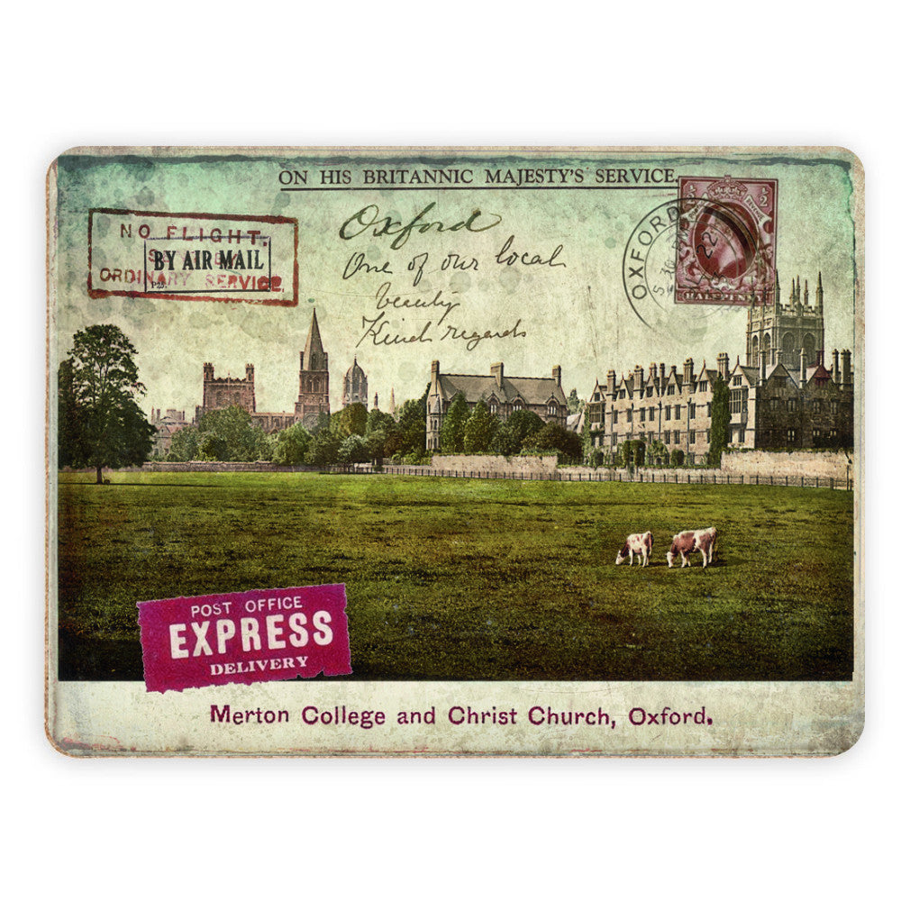 Merton College and Christ Church, Oxford Placemat