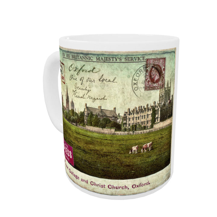 Merton College and Christ Church, Oxford Mug