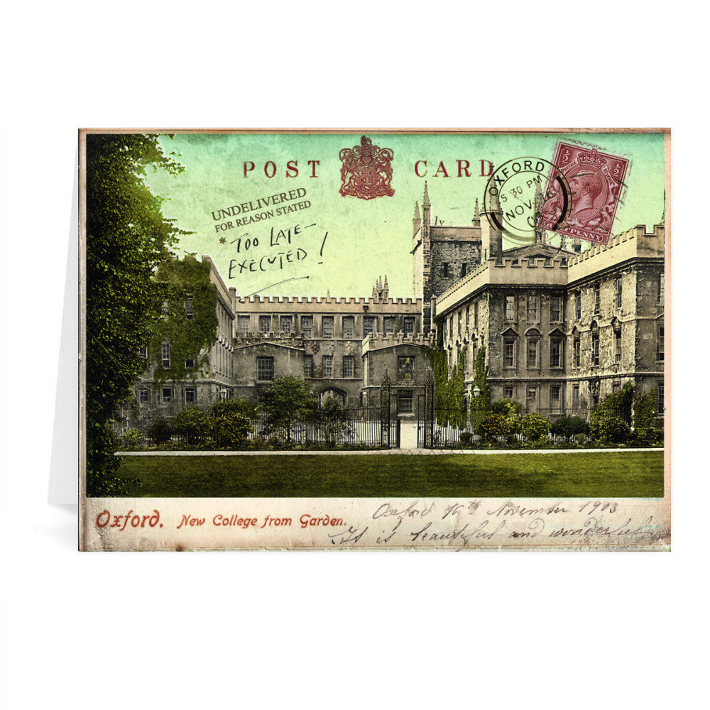 Oxford Greeting Card 7x5