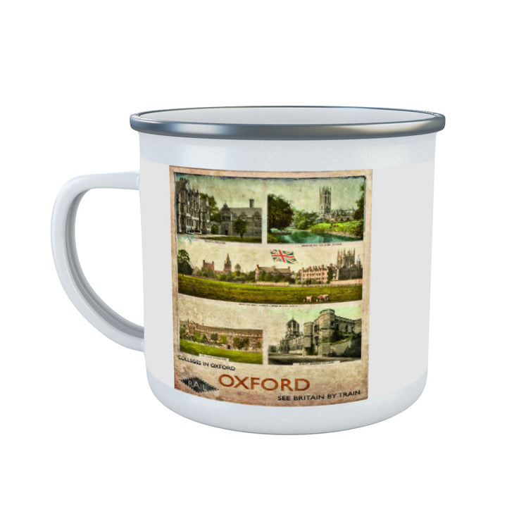Oxford Colleges Enamel Mug