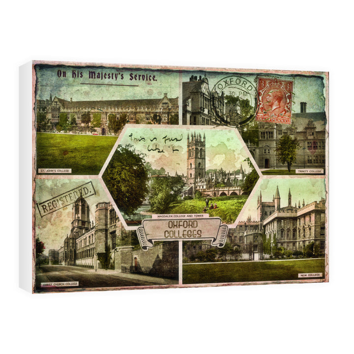 Oxford Colleges 60cm x 80cm Canvas