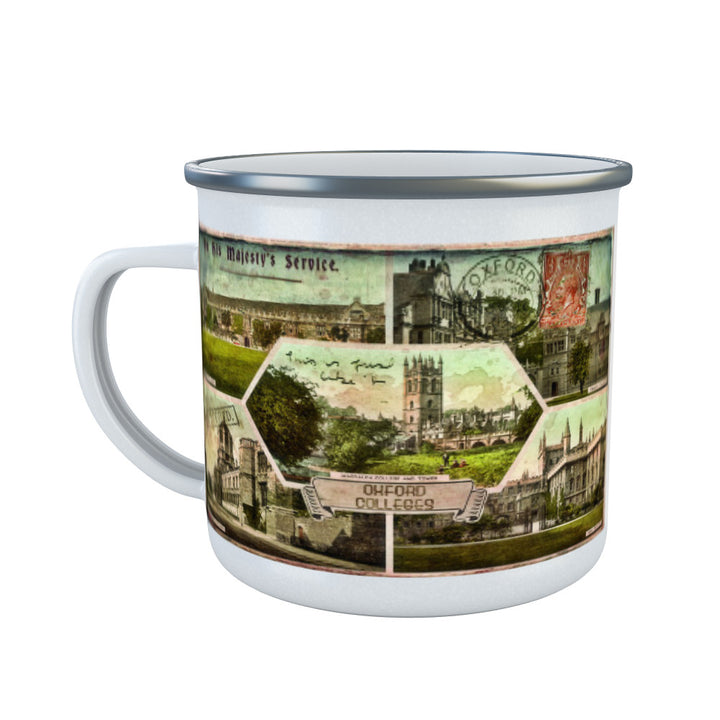 Oxford Colleges Enamel Mug