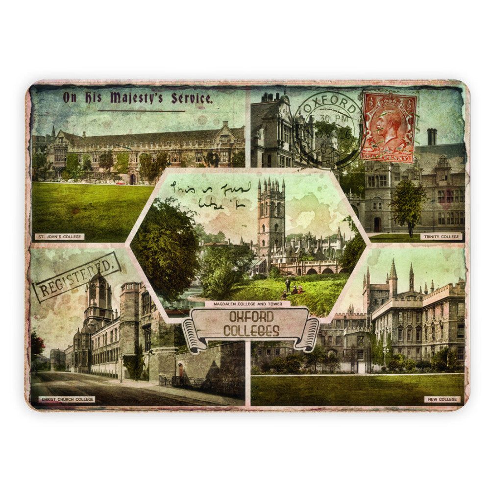Oxford Colleges Placemat