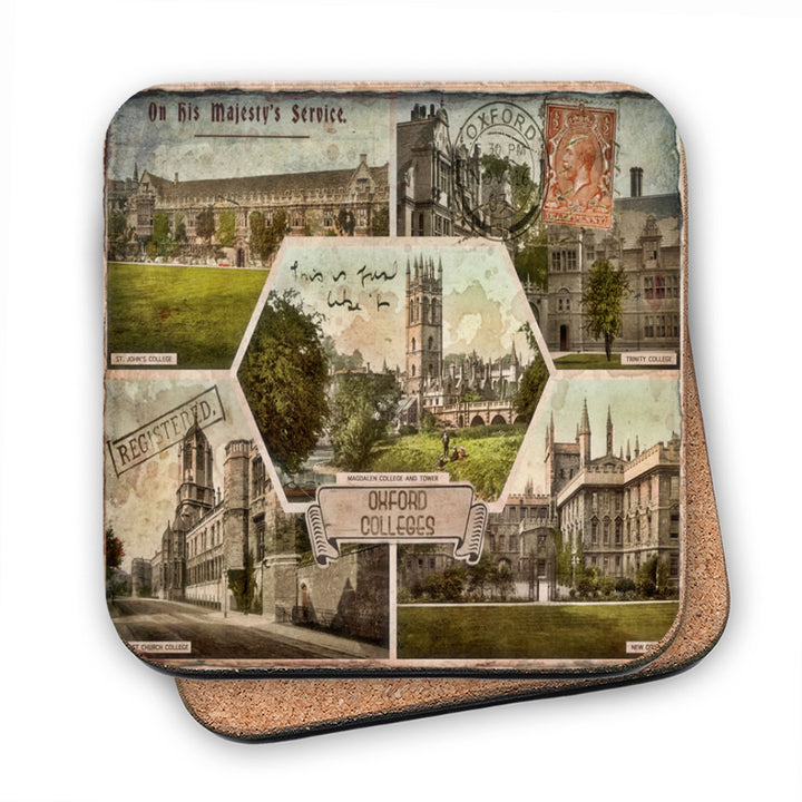 Oxford Colleges MDF Coaster