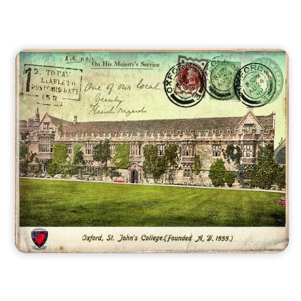 St Johns College, Oxford Placemat