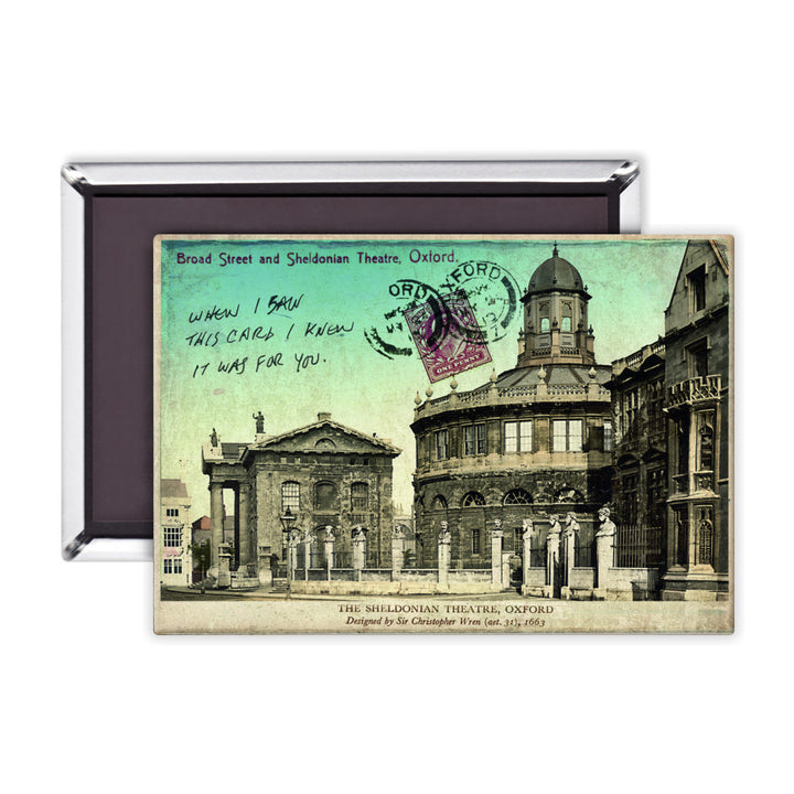 Broad Street and Sheldonian Theatre, Oxford Magnet