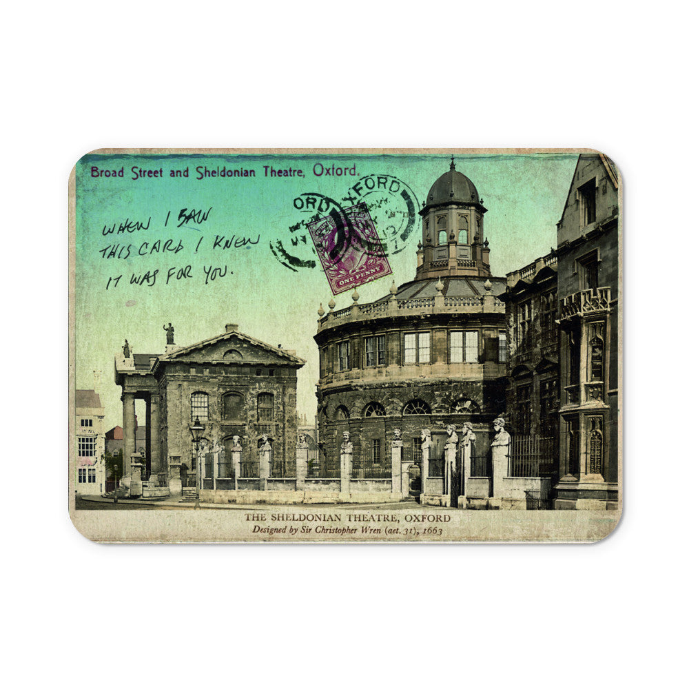 Broad Street and Sheldonian Theatre, Oxford Mouse Mat