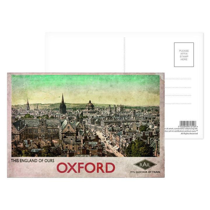Oxford Postcard Pack
