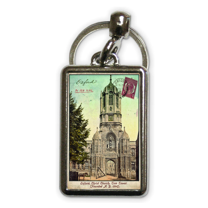 Christ Church College, Oxford Metal Keyring