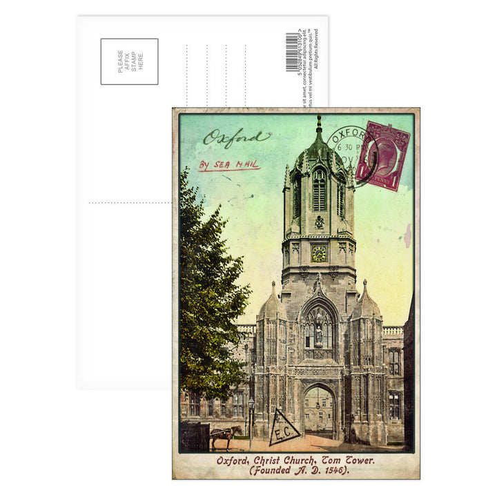 Christ Church College, Oxford Postcard Pack