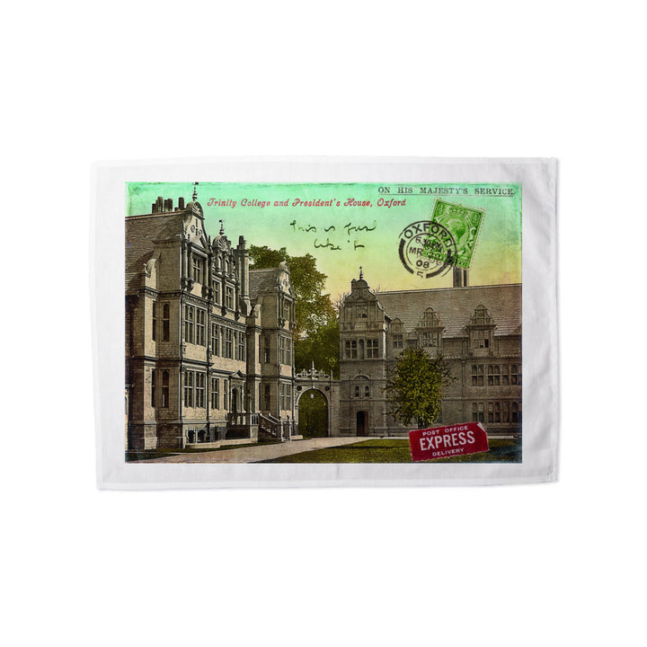 Trinity College, Oxford Tea Towel