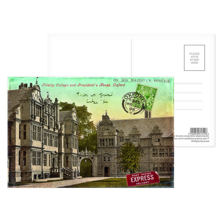 Trinity College, Oxford Postcard Pack