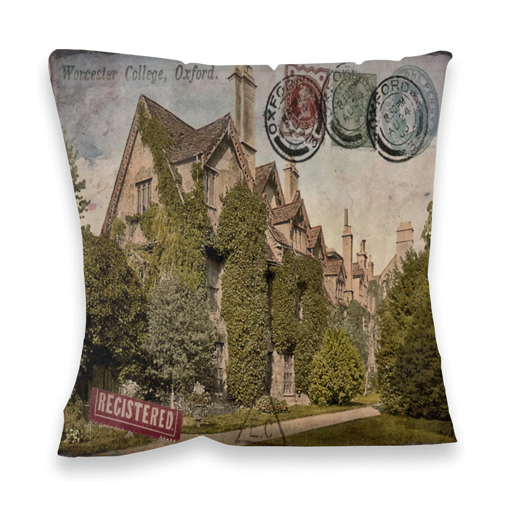 Worcester College, Oxford Fibre Filled Cushion