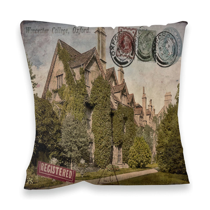 Worcester College, Oxford Fibre Filled Cushion