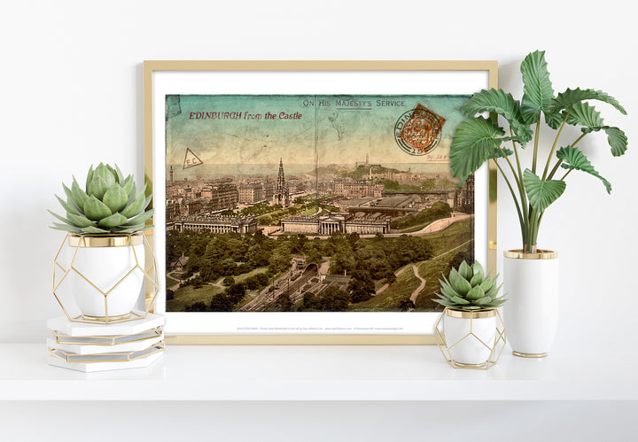 Edinburgh, Scotland - Art Print