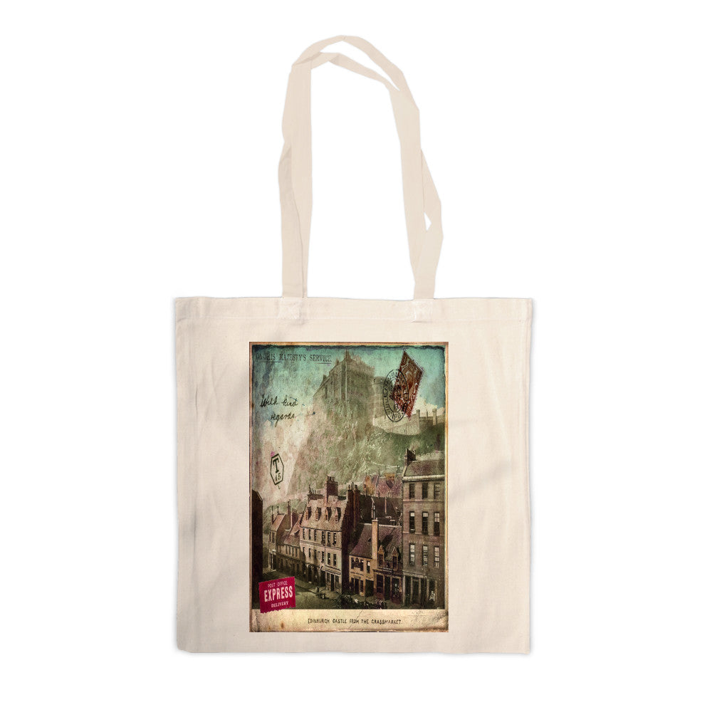 Edinburgh Castle, Scotland Canvas Tote Bag