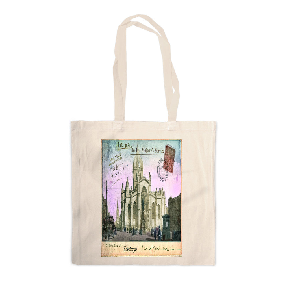 St Giles Church, Edinburgh Canvas Tote Bag