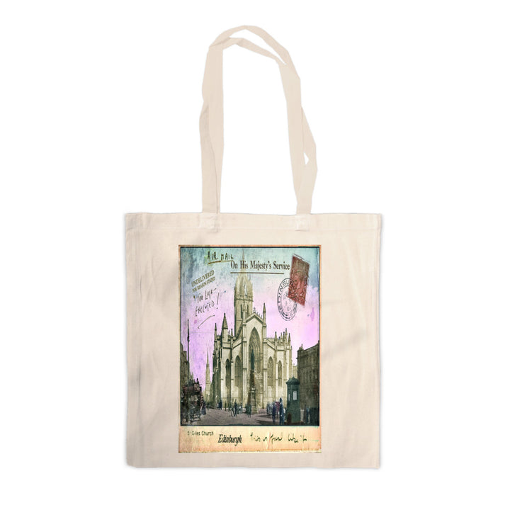 St Giles Church, Edinburgh Canvas Tote Bag