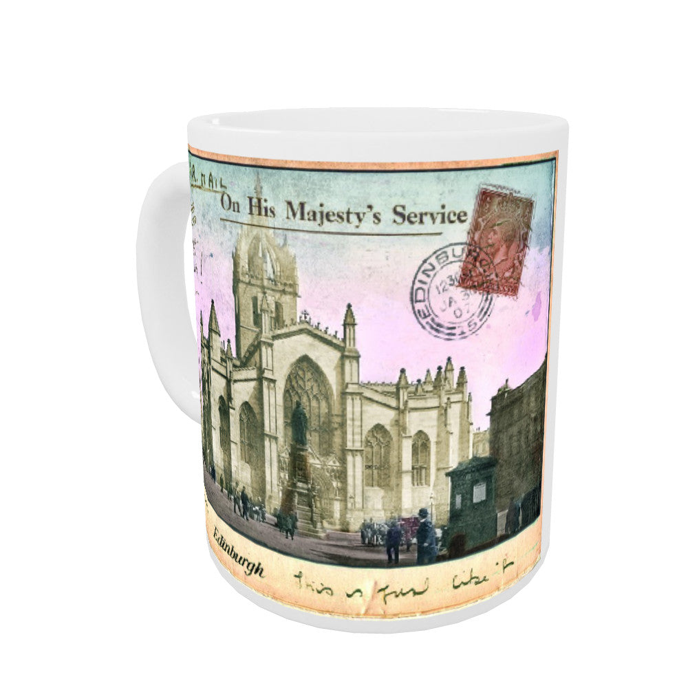 St Giles Church, Edinburgh Coloured Insert Mug