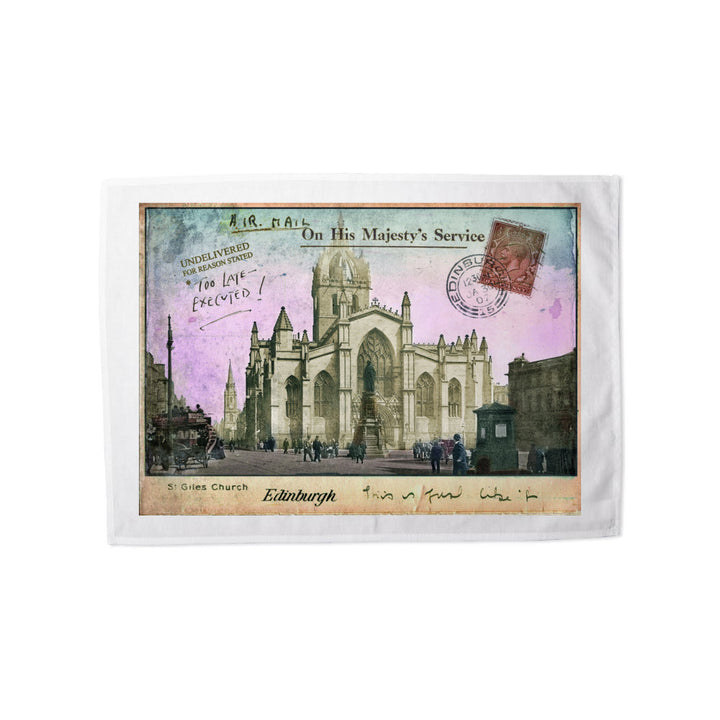 St Giles Church, Edinburgh Tea Towel