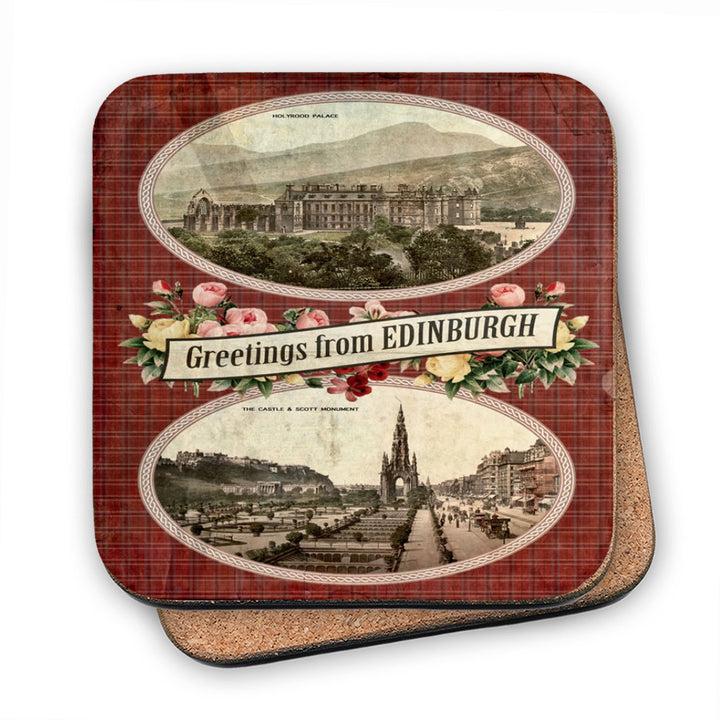 Edinburgh, Scotland MDF Coaster