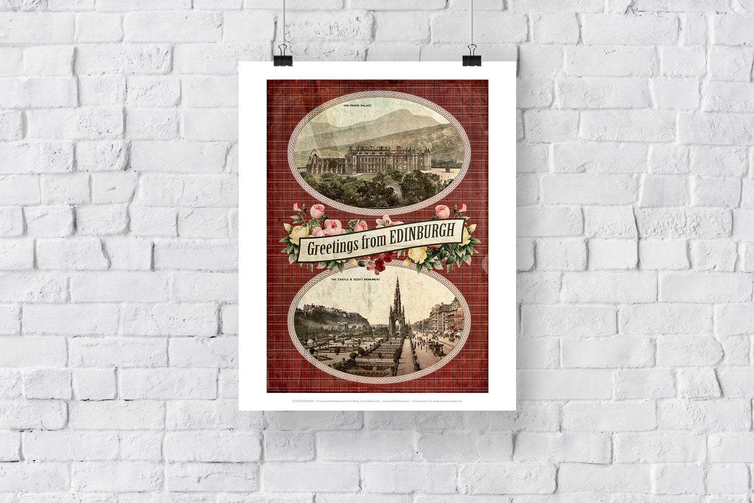 Edinburgh, Scotland - Art Print