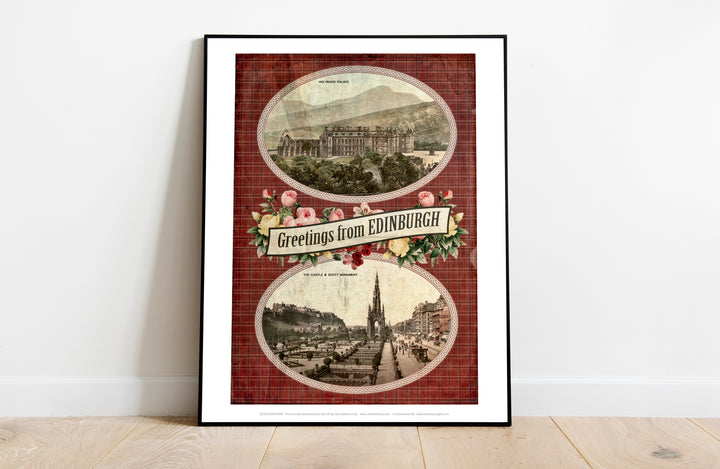 Edinburgh, Scotland - Art Print