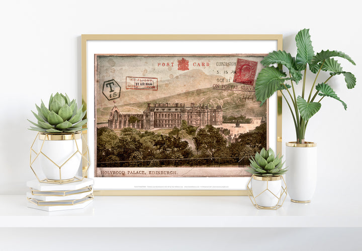 Holyrood Palace, Edinburgh, Scotland - Art Print