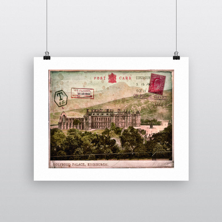 Holyrood Palace, Edinburgh, Scotland 90x120cm Fine Art Print