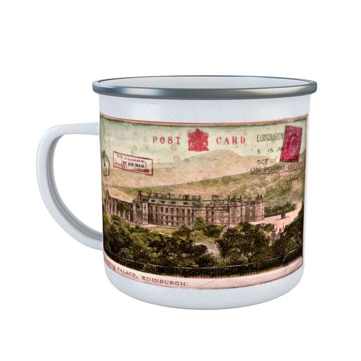 Holyrood Palace, Edinburgh, Scotland Enamel Mug