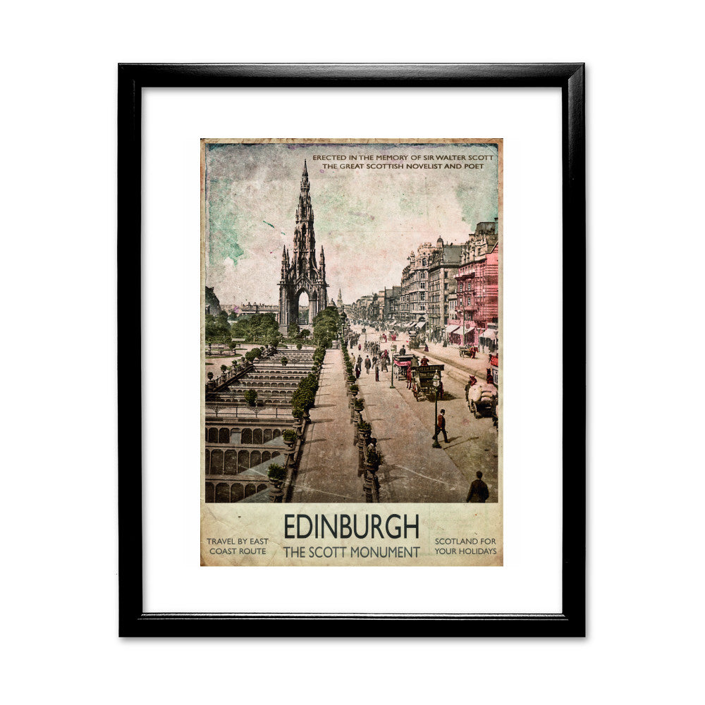 The Scott Monument, Edinburgh - Art Print