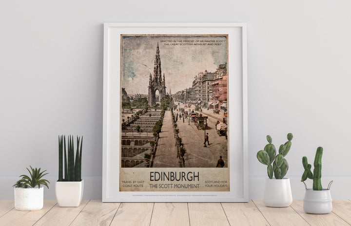 The Scott Monument, Edinburgh - Art Print