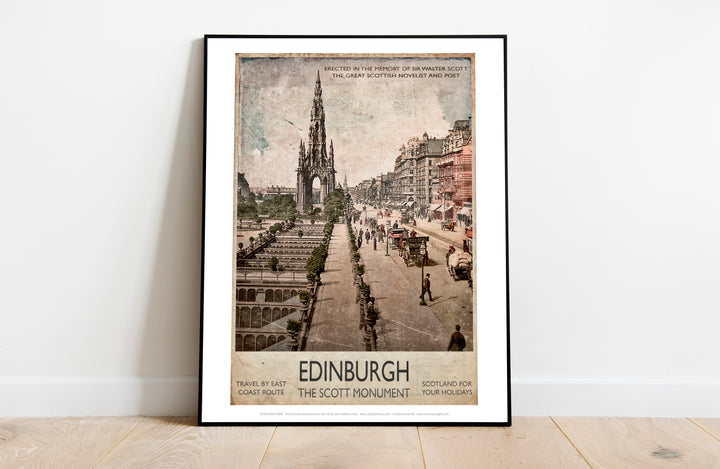 The Scott Monument, Edinburgh - Art Print