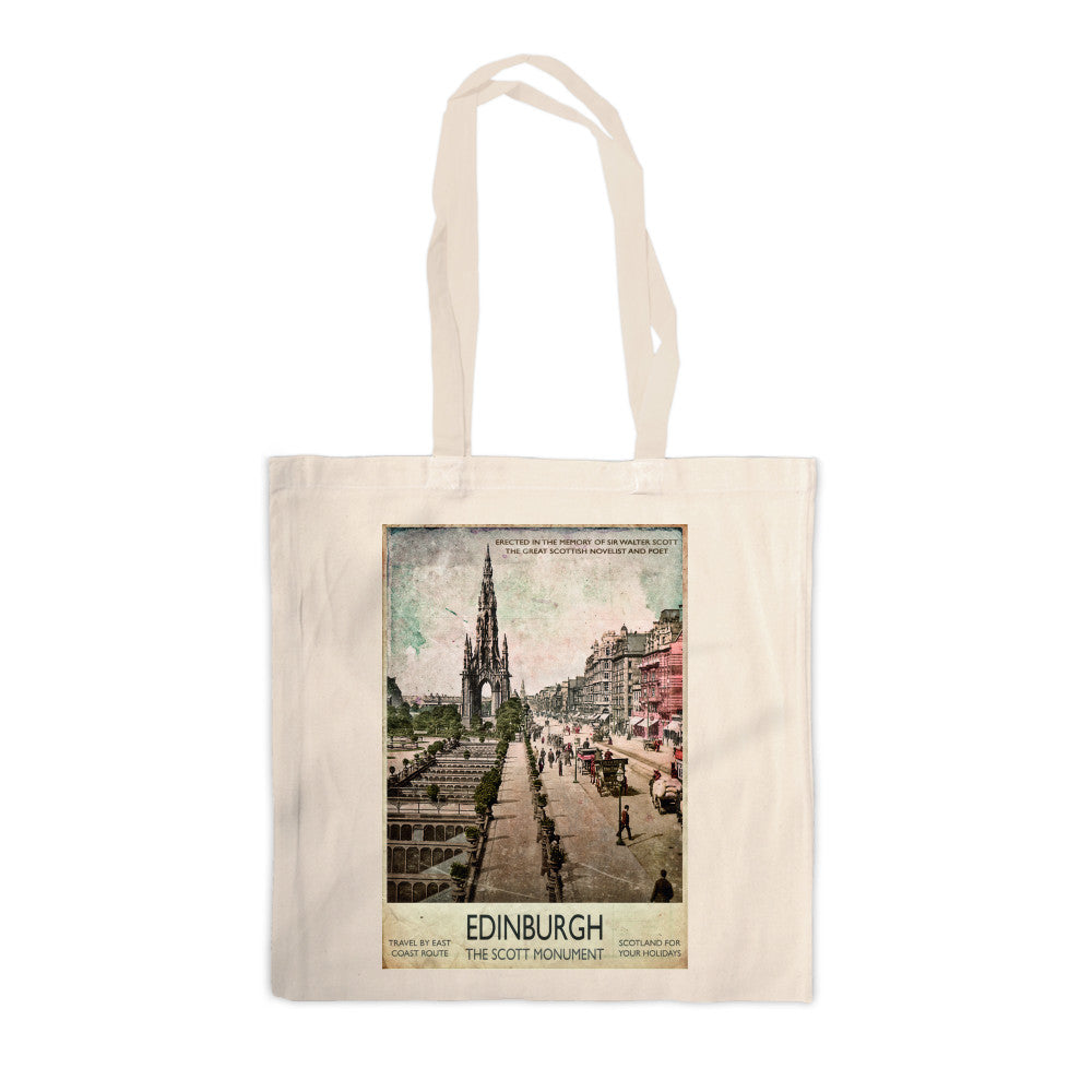 The Scott Monument, Edinburgh Canvas Tote Bag