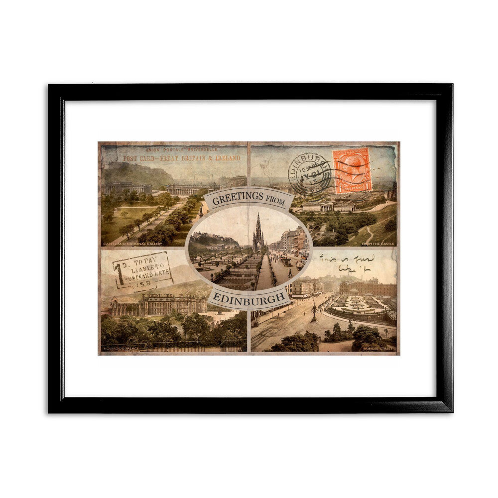 Edinburgh, Scotland - Art Print
