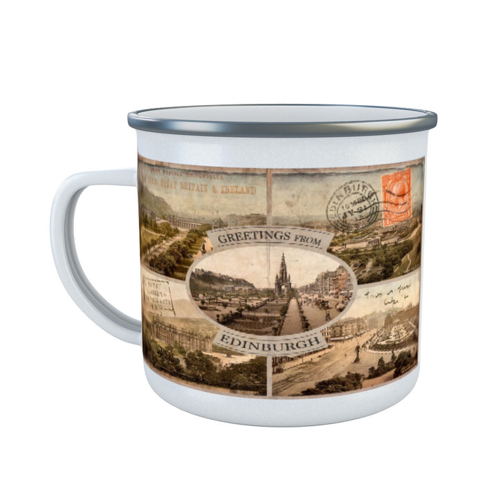 Edinburgh, Scotland Enamel Mug