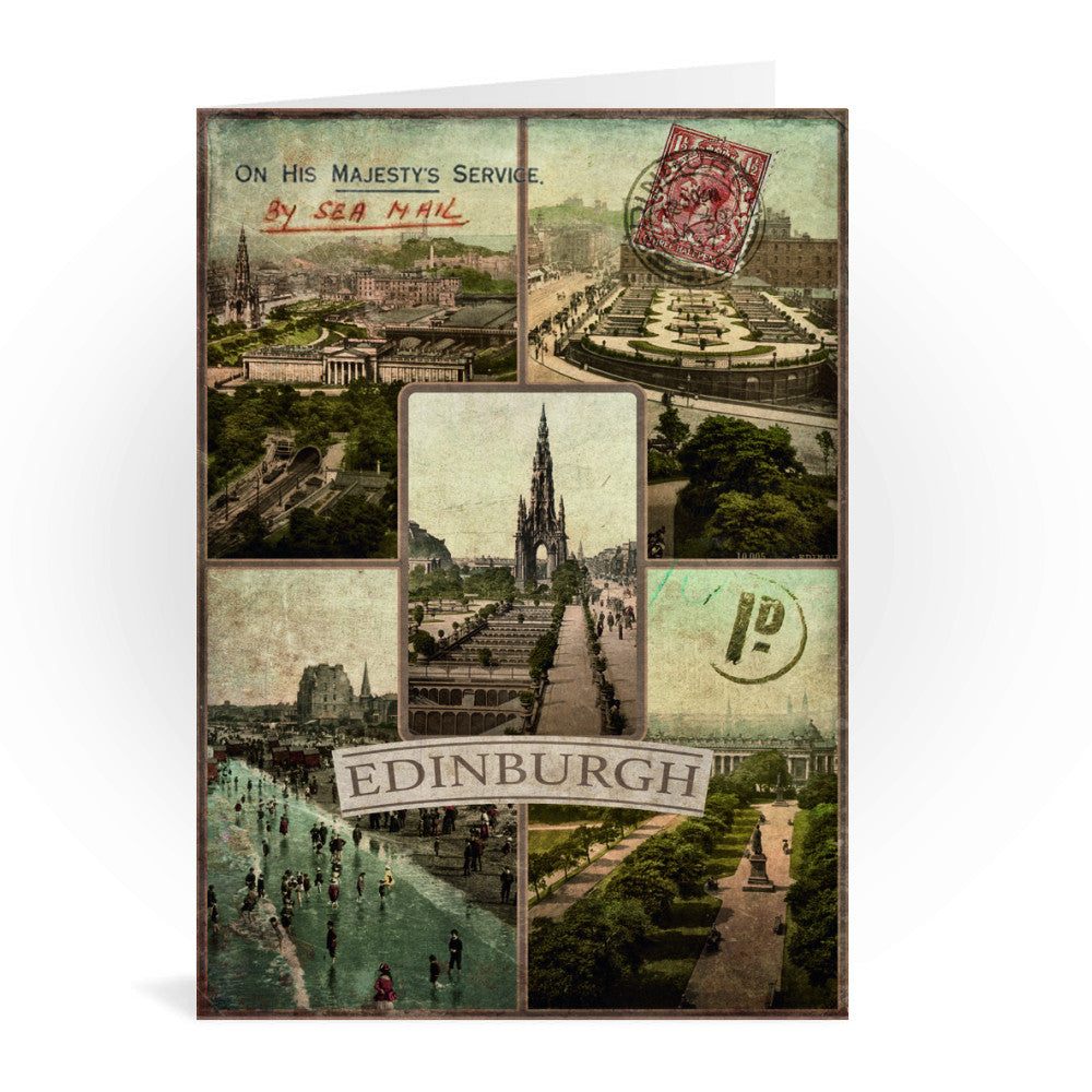 Edinburgh, Scotland Greeting Card 7x5
