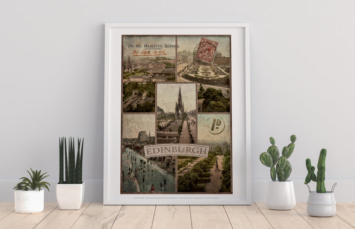 Edinburgh, Scotland - Art Print