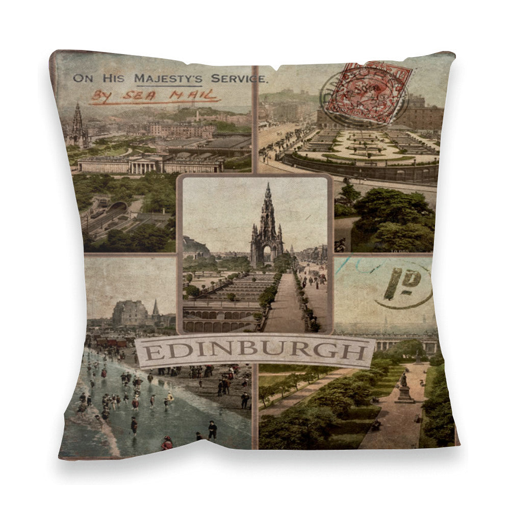 Edinburgh, Scotland Fibre Filled Cushion