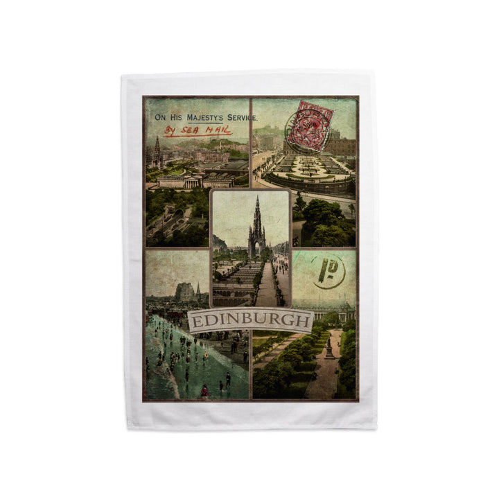 Edinburgh, Scotland Tea Towel