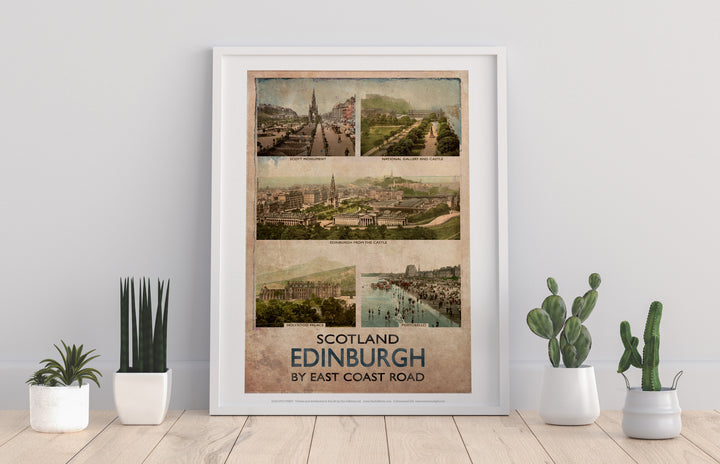 Edinburgh, Scotland - Art Print