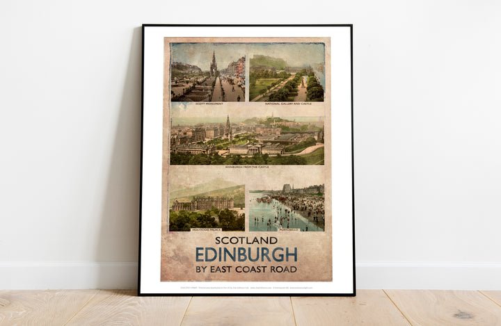 Edinburgh, Scotland - Art Print